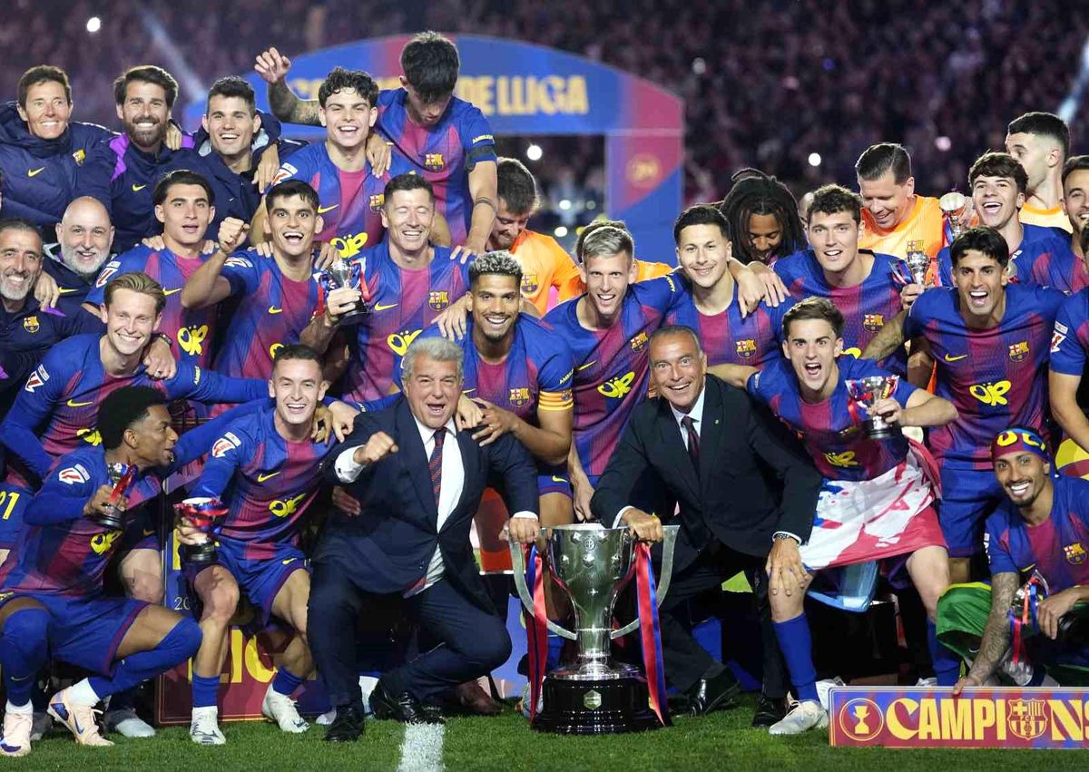 La Liga'da şampiyon Barcelona