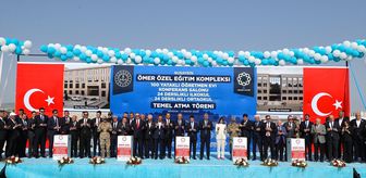 Mardin'de Ömer Özel Eğitim Kompleksi'nin temeli atıldı