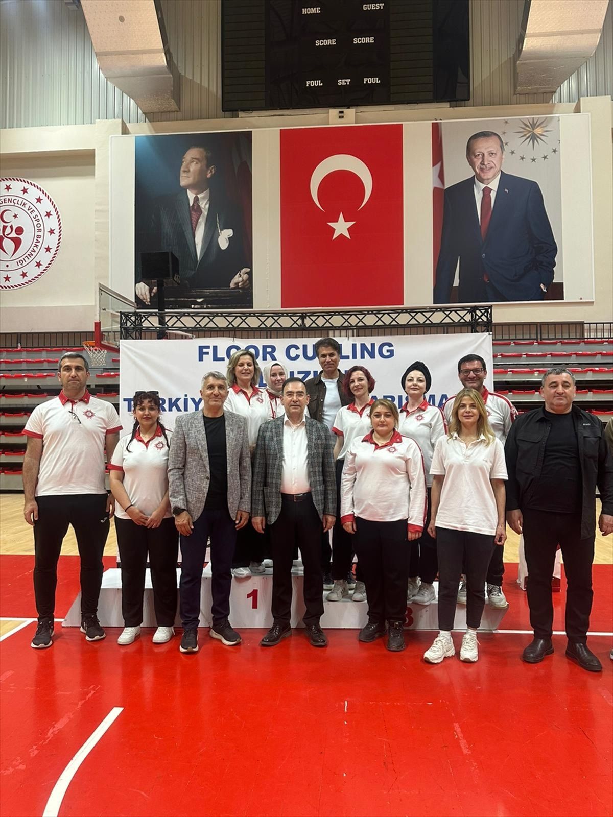 Floor Curling Türkiye Şampiyonası Yalova'da Sona Erdi