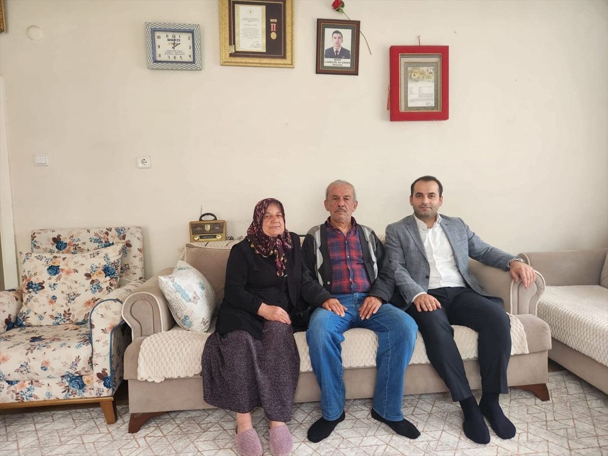 Saimbeyli Kaymakamı Emre Aydın'dan şehit annelerine ziyaret