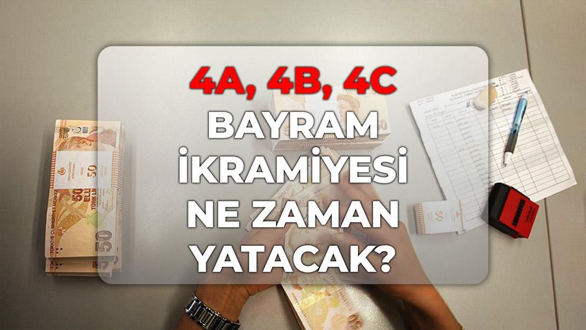 Tahsis numarasına göre emekli bayram ikramiyesi ne zaman yatacak? (4A, 4B, 4C)
