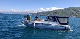 Trabzon'da kalkan balığı denetimlerinde 3 bin metre ağa el konuldu