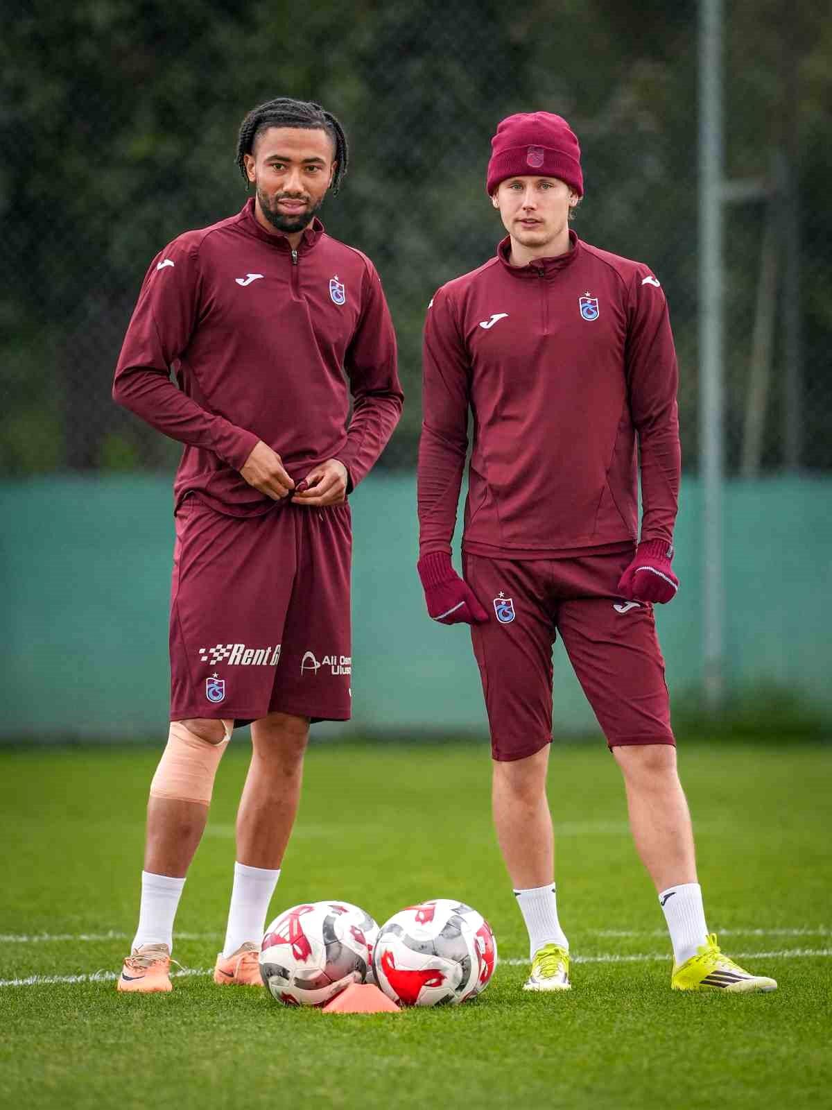 Trabzonspor, Gençlerbirliği maçı hazırlıklarını sürdürdü