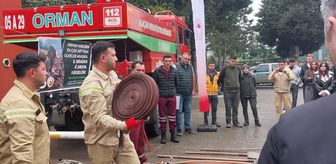 Alaçam'da 'Orman yangınlarıyla mücadele eğitimi' düzenlendi