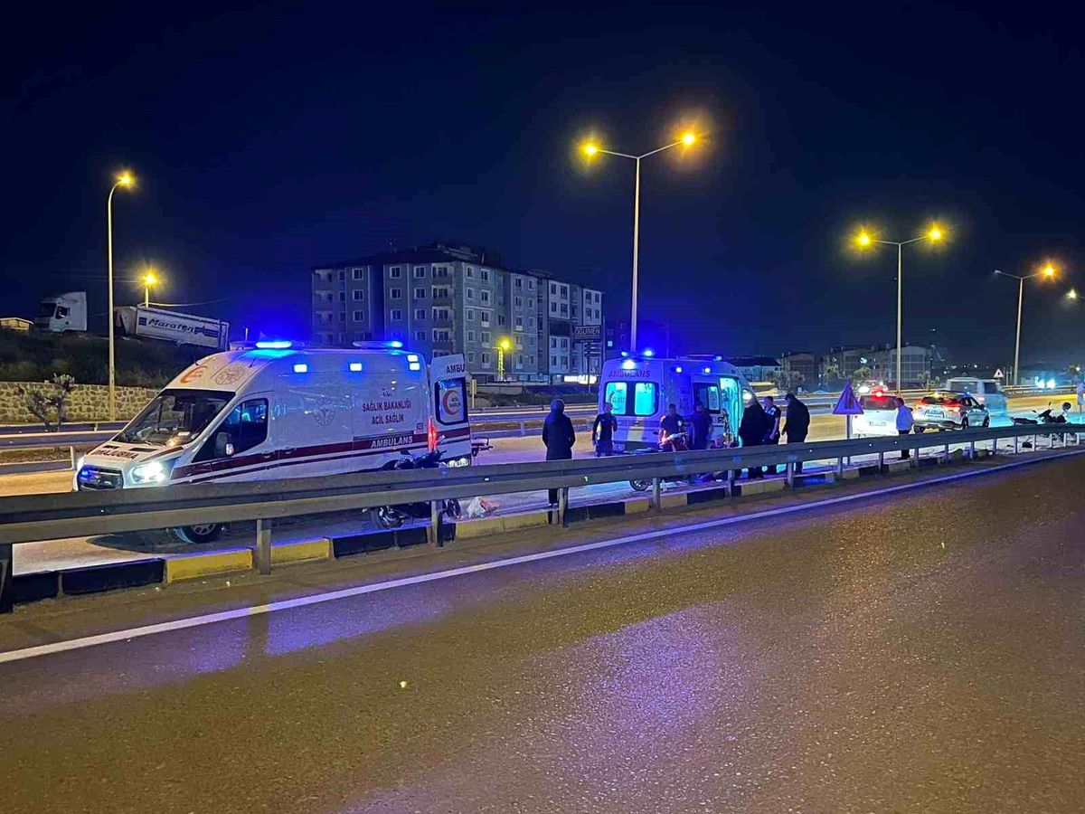 Antakya'da trafik kazası: 2 yaralı