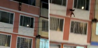 Babanın sigara keyfi az daha can alıyordu! Evde yalnız bırakılan bebek 3. kattan düştü