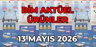 BİM Aktüel 13 Mayıs 2026! BİM aktüel ürünler 13 Mayıs kataloğu indirimde hangi ürünler var?