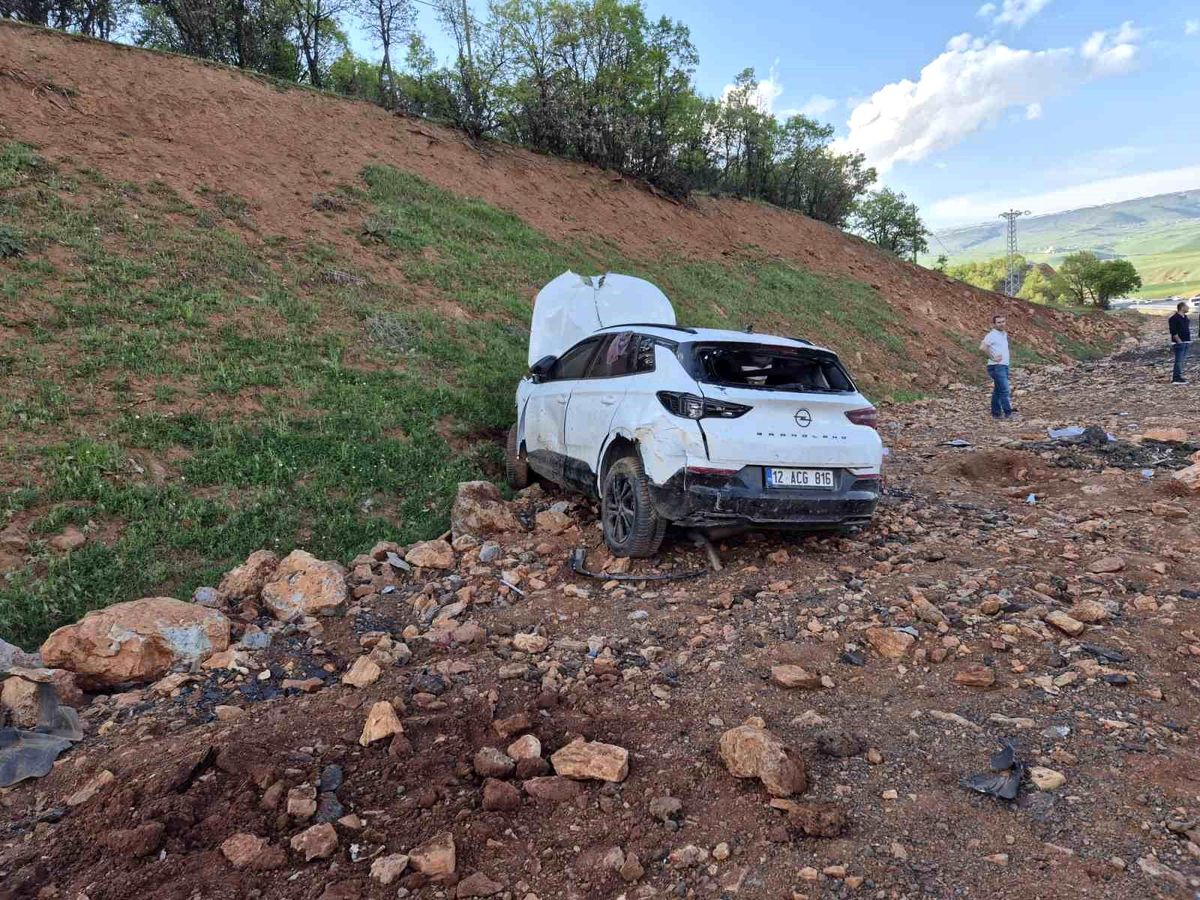 Bingöl'de trafik kazası: 6 yaralı