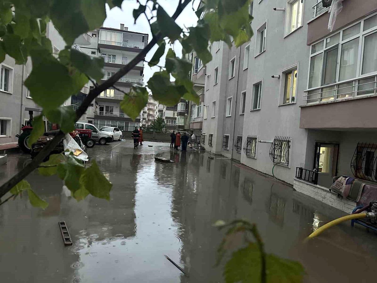 Çankırı'da metrekareye 41 kilogram yağış düştü