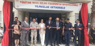 Datça'da TÜBİTAK Bilim Fuarı açıldı