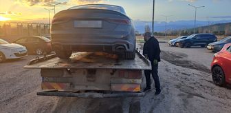 Erzurum'da polisin 'dur' ihtarına uymayan alkollü sürücüye 250 bin lira ceza verildi