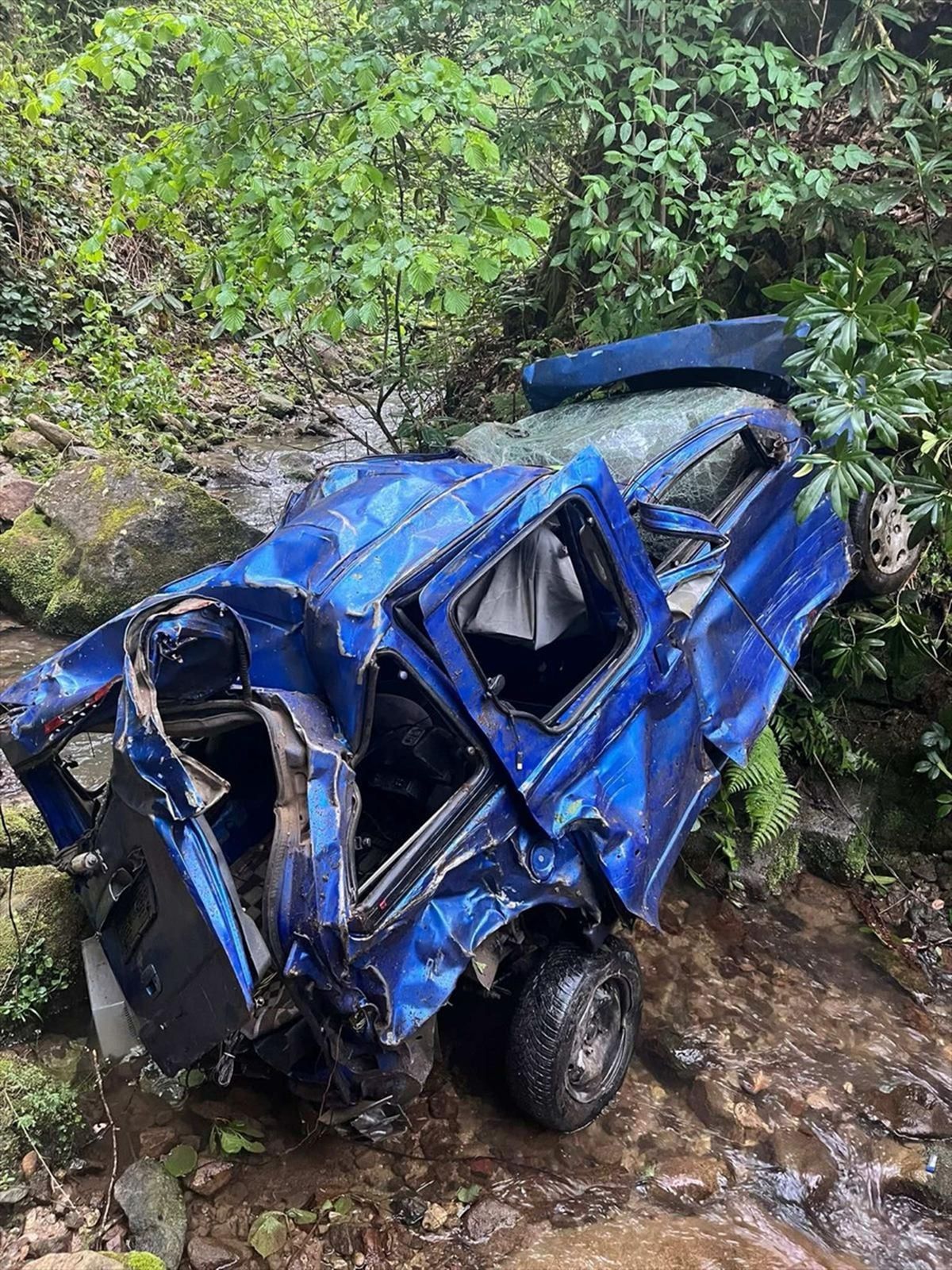 Giresun'daki trafik kazasında 4 kişi yaralandı