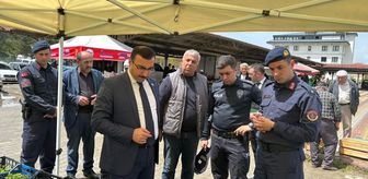 İhsangazi Kaymakamı Şahin pazar esnafını ziyaret etti