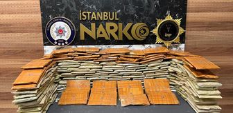 İstanbul'da bir kamyonette 92 kilo 500 gram eroin ele geçirildi