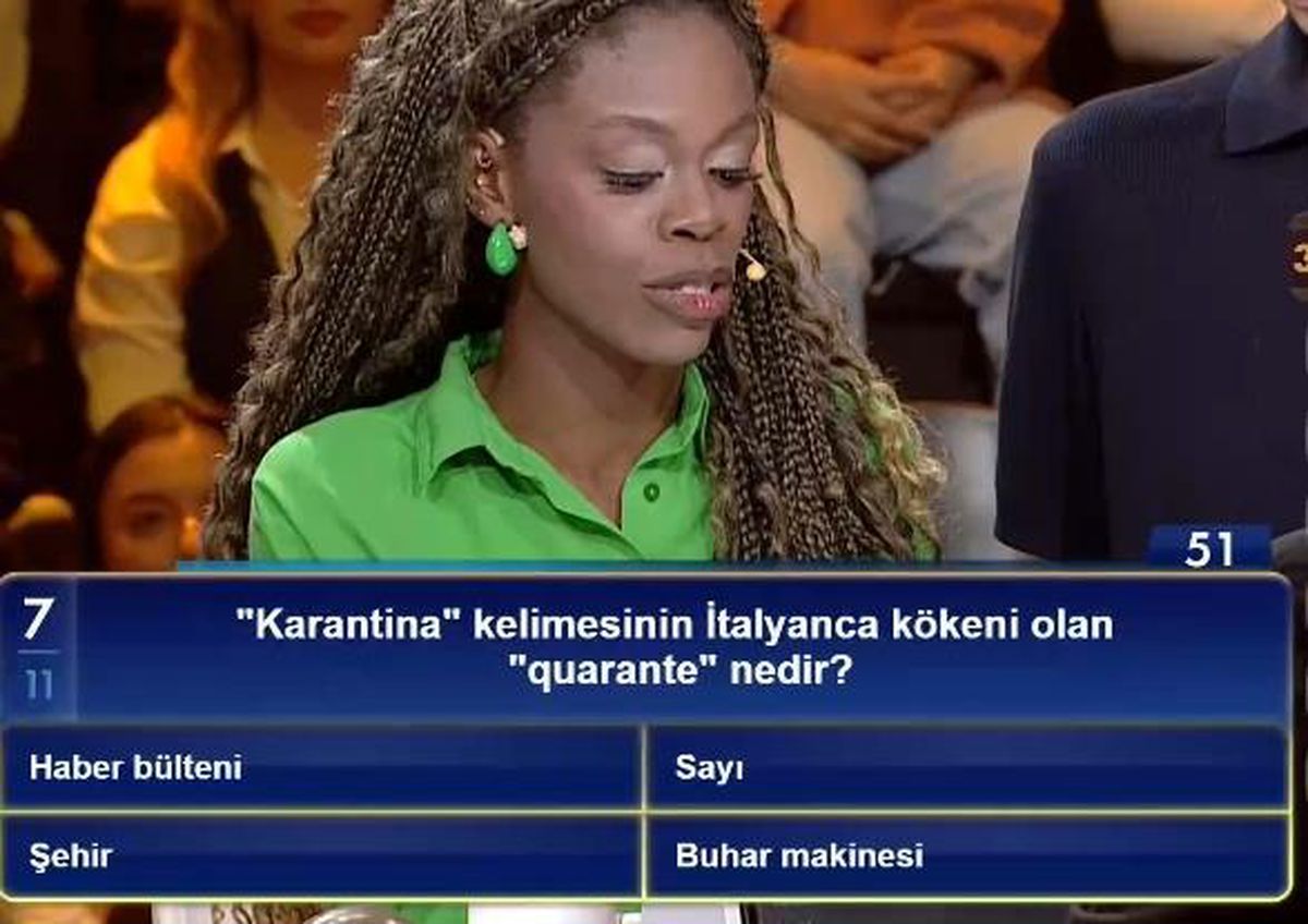 "Karantina" kelimesinin İtalyanca kökeni olan "quarante" nedir?