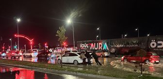 Kayseri'de sağanak etkili oldu