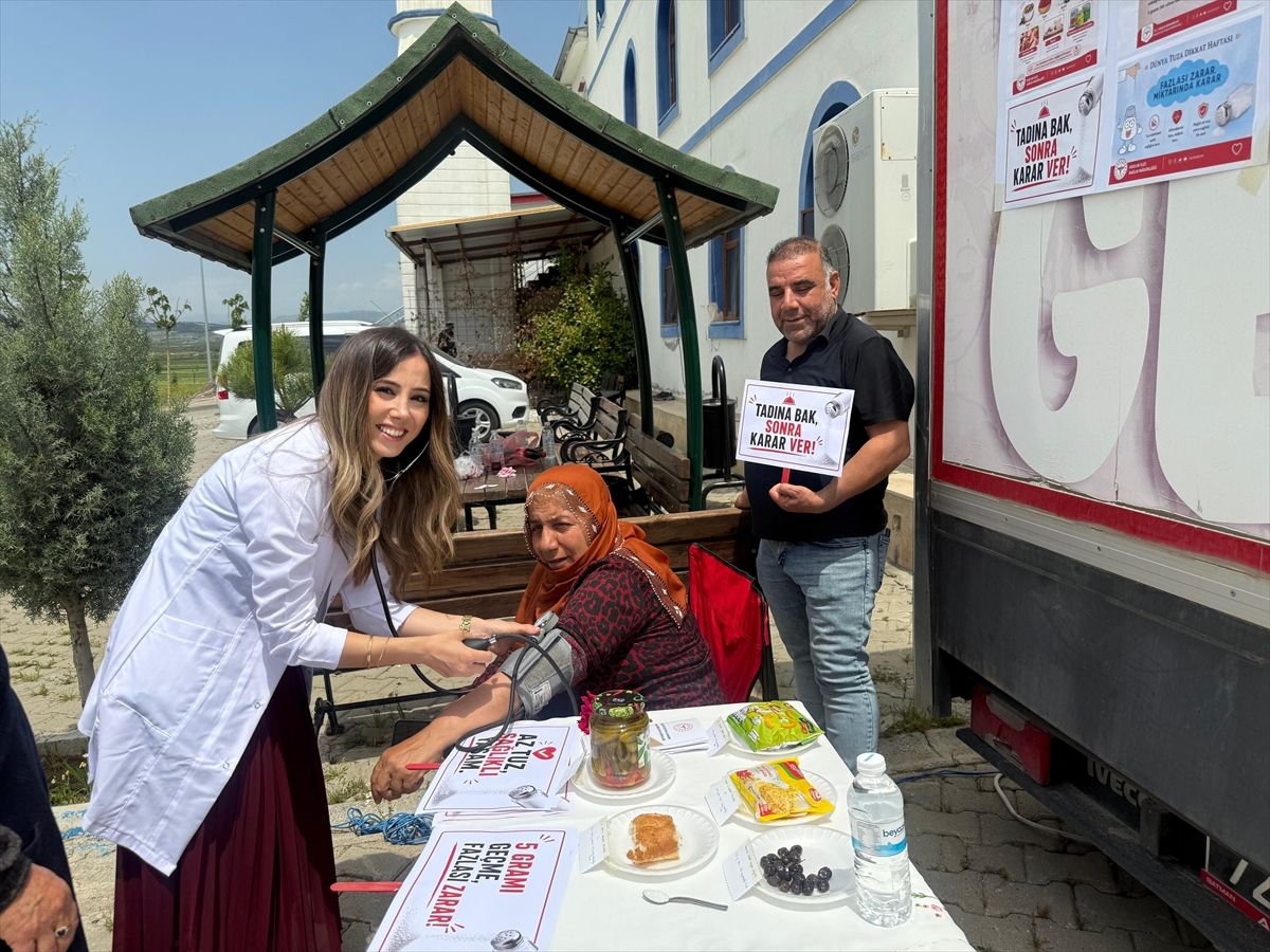 Kozluk'ta Dünya Tuza Dikkat Haftası etkinliği