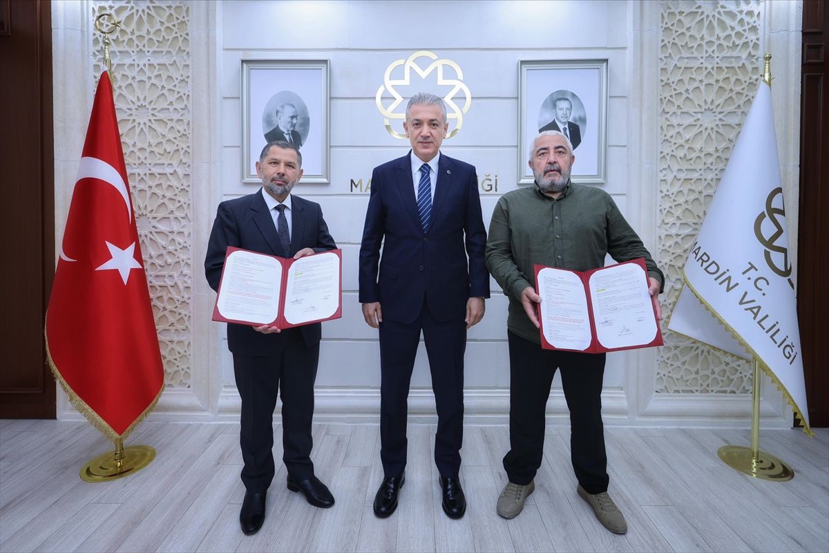 Mardin'de cami ve külliye için protokol imzalandı