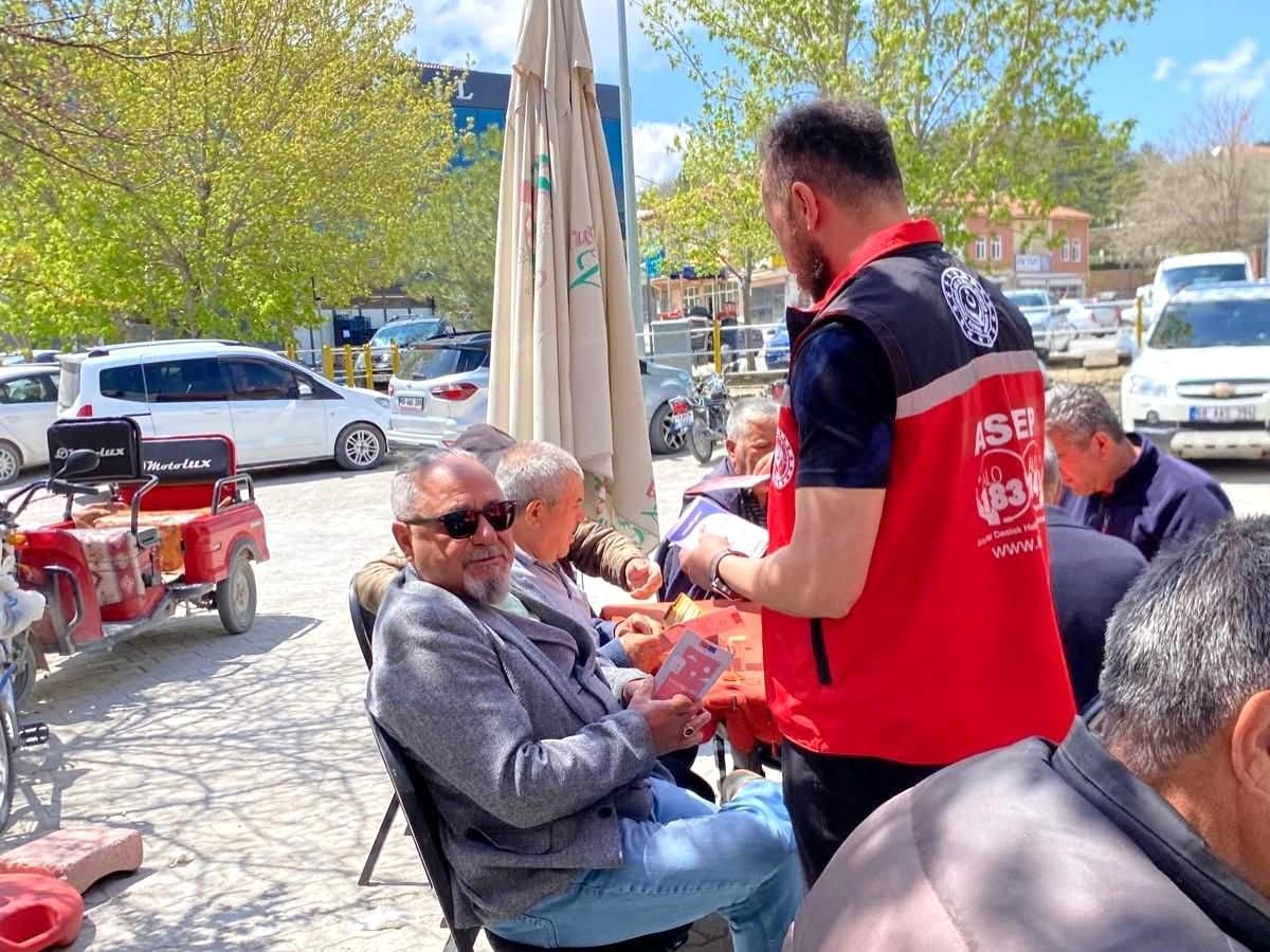 Mobil sosyal hizmet aracı Aksaray'da sahaya indi