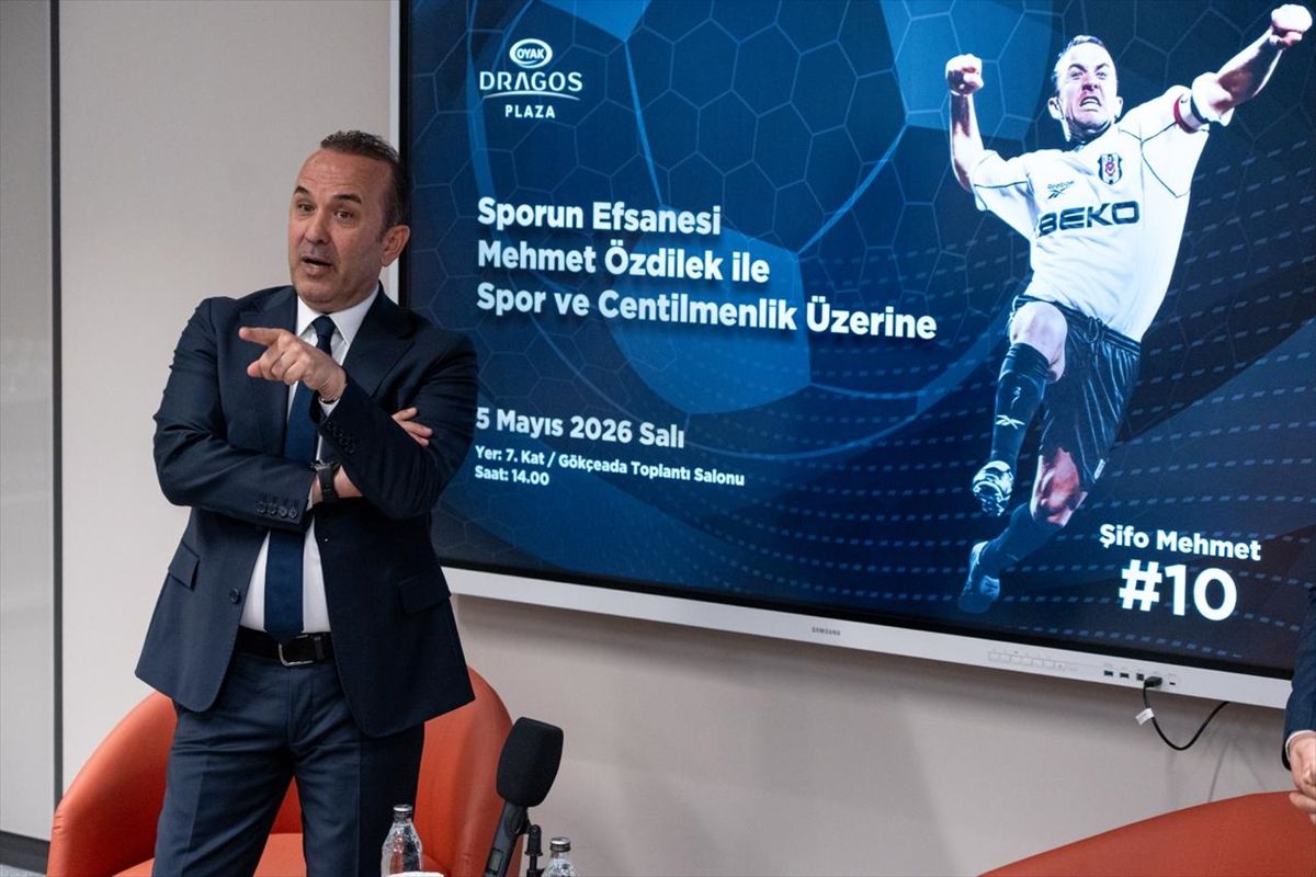 OYAK Pazarlama'nın söyleşisine Mehmet Özdilek katıldı