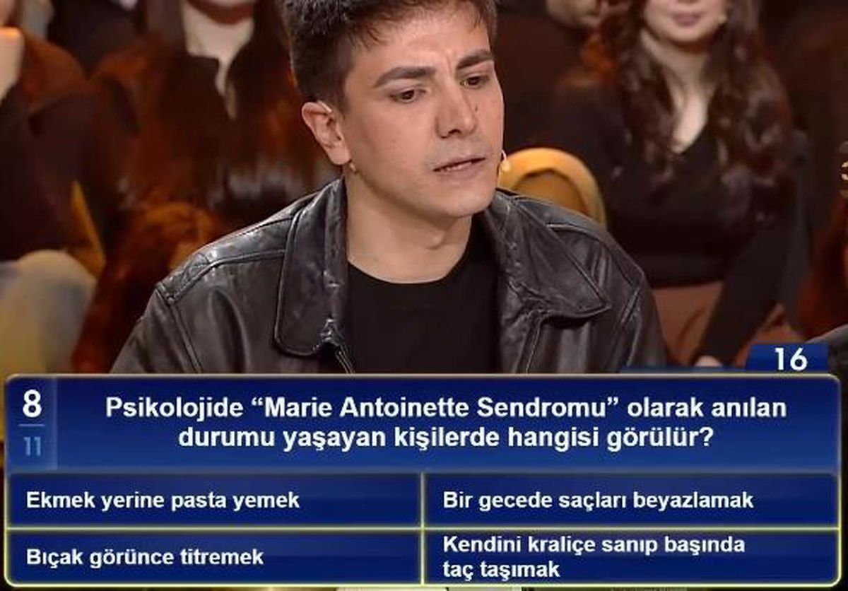 Psikolojide Marie Antoinete Sendromu olarak anılan durumu yaşayan kişilerde hangisi görülür?