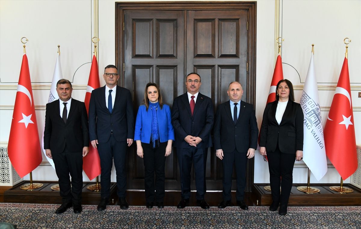 Tekirdağ SGK Müdürü Alan'dan Vali Soytürk'e ziyaret