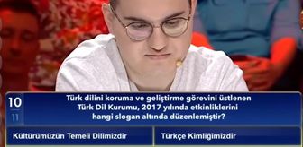 Türk dilini koruma ve geliştirme görevini üstlenen Türk Dil Kurumu, 2017 yılında etkinliklerini hangi slogan altında düzenlemiştir?