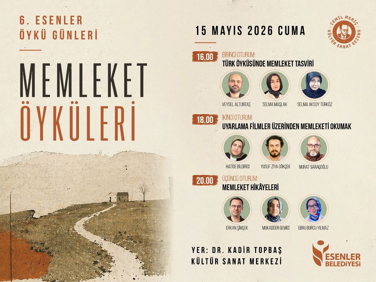 6'ncı Esenler Öykü Günleri başlıyor