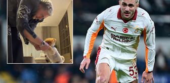 Barış Alper Yılmaz, köpeğiyle birlikte horon tepti
