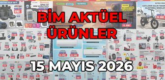 BİM Aktüel 15 Mayıs kataloğu! (PDF) Klima, bisiklet, kamera, soğutucu bu hafta BİM'de neler var?