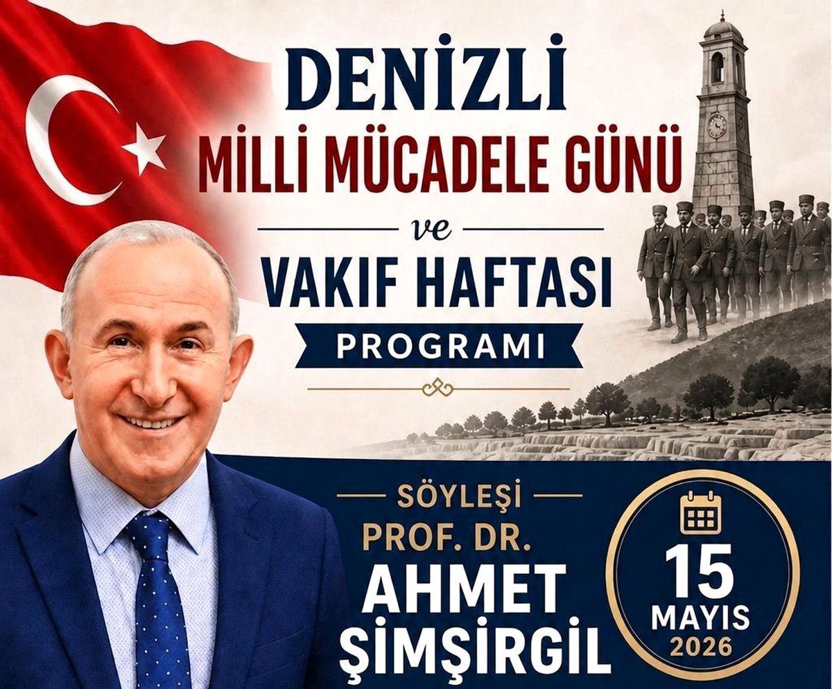 Denizli'de milli mücadele ruhu ve vakıf geleneği bir arada kutlanıyor