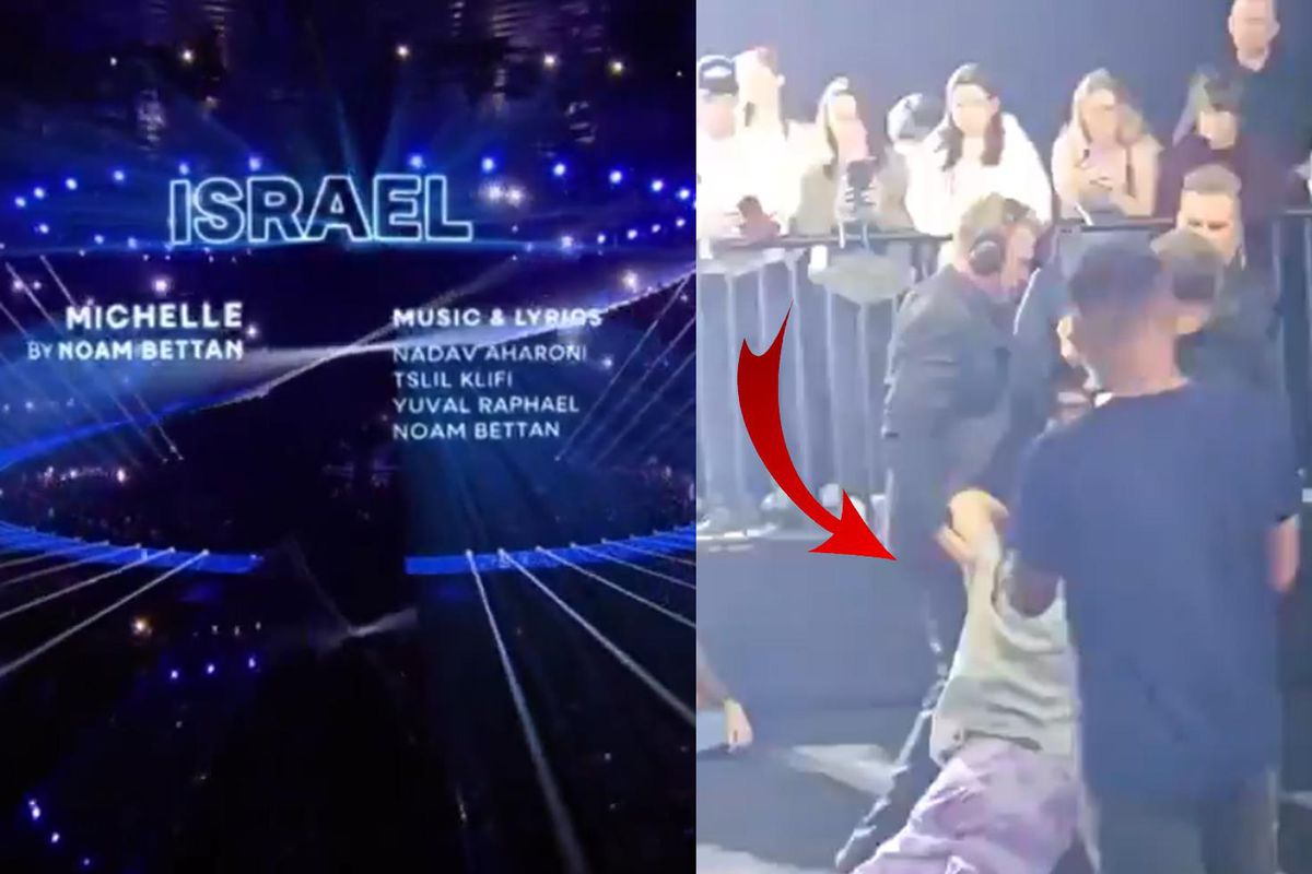 Eurovision’da İsrail protestosu: “Soykırımı durdurun” sloganları salonu inletti