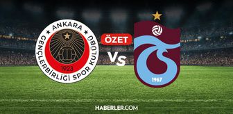 Gençlerbirliği Trabzonspor maç özeti ve golleri! (ÖZET) Gençlerbirliği Trabzonspor kaç kaç bitti, golleri kim attı?