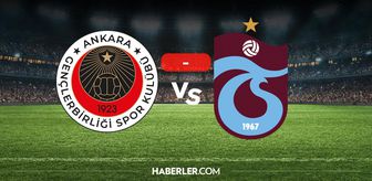 Gençlerbirliği Trabzonspor maçı kaç kaç? MAÇ SONUCU! Gençlerbirliği Trabzonspor golleri kim attı, canlı maç anlatımı!