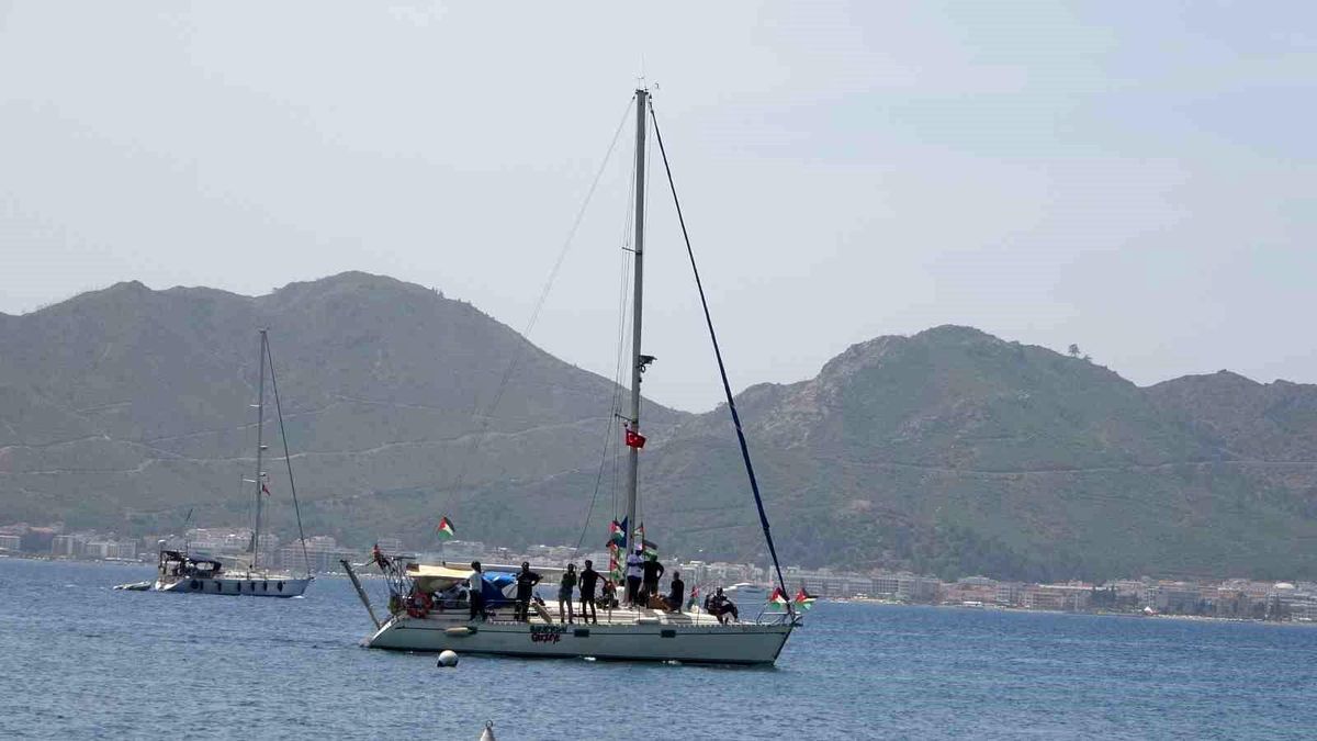 Global Sumud Filosu yarın Marmaris'ten Gazze'ye yola çıkıyor
