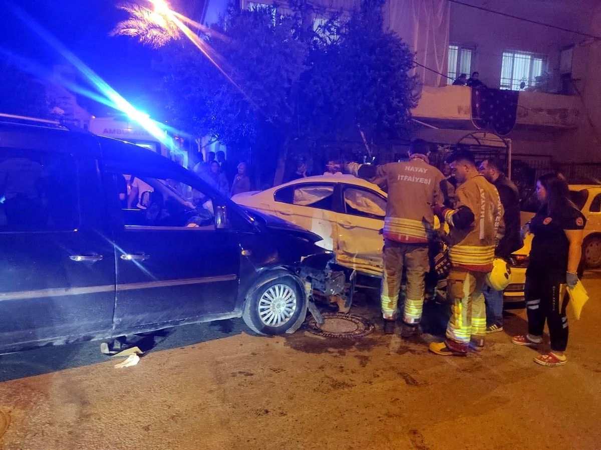 İskenderun'da trafik kazası: 4 yaralı