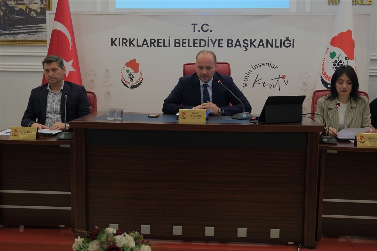 Kırklareli Belediye Meclisi toplantısı yapıldı