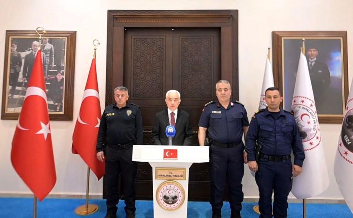Kırklareli'nde aylık asayiş bilançosu açıklandı