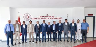 KUTSO yönetimi Antalya'da ziyaretlerde bulundu