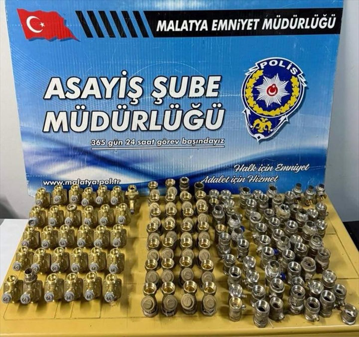 Malatya'da şantiyeden hırsızlık yapan zanlı tutuklandı