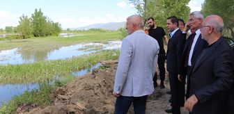 MHP Tokat Milletvekili Bulut, taşkından etkilenen alanlarda incelemelerde bulundu