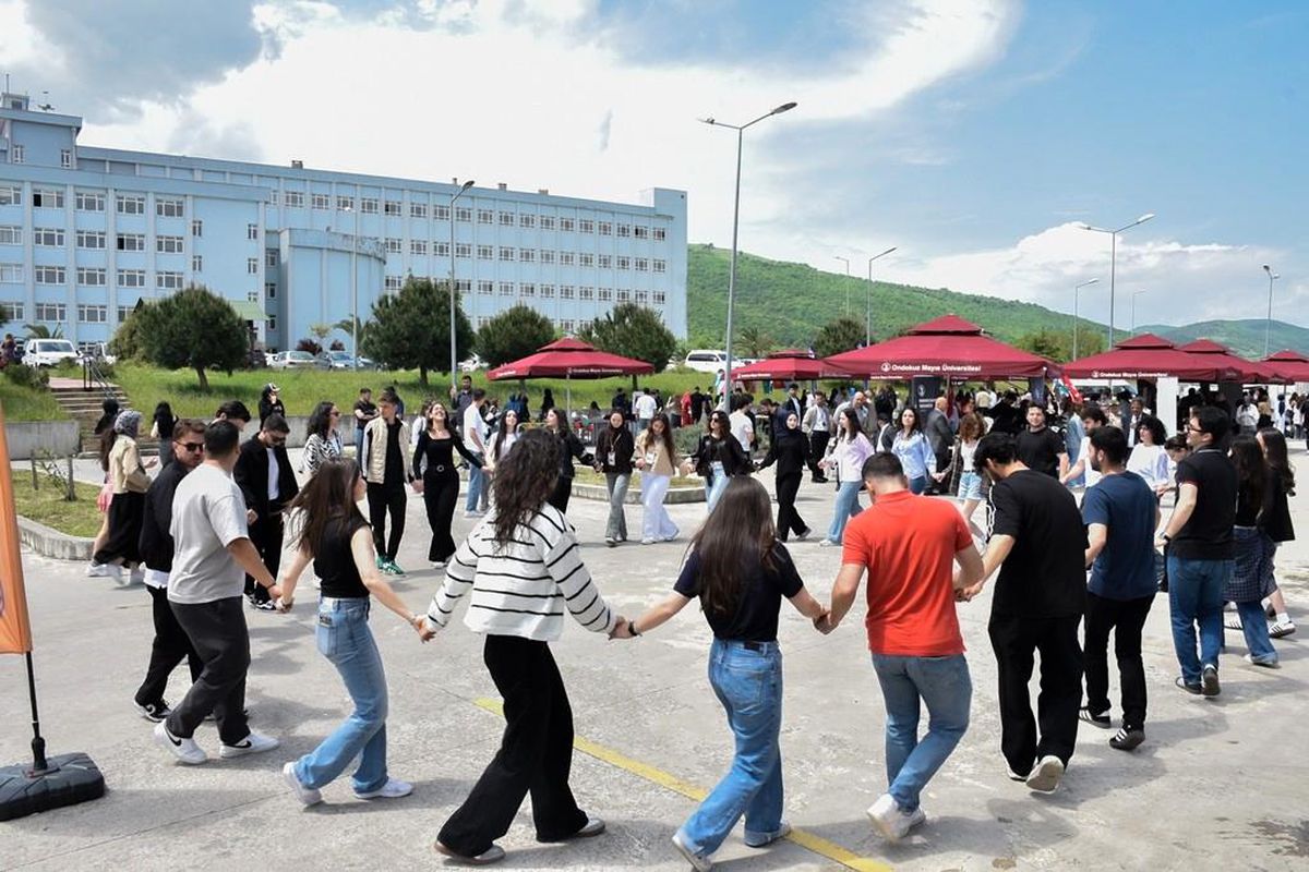 OMÜ'de bahar şenliği coşkusu başladı