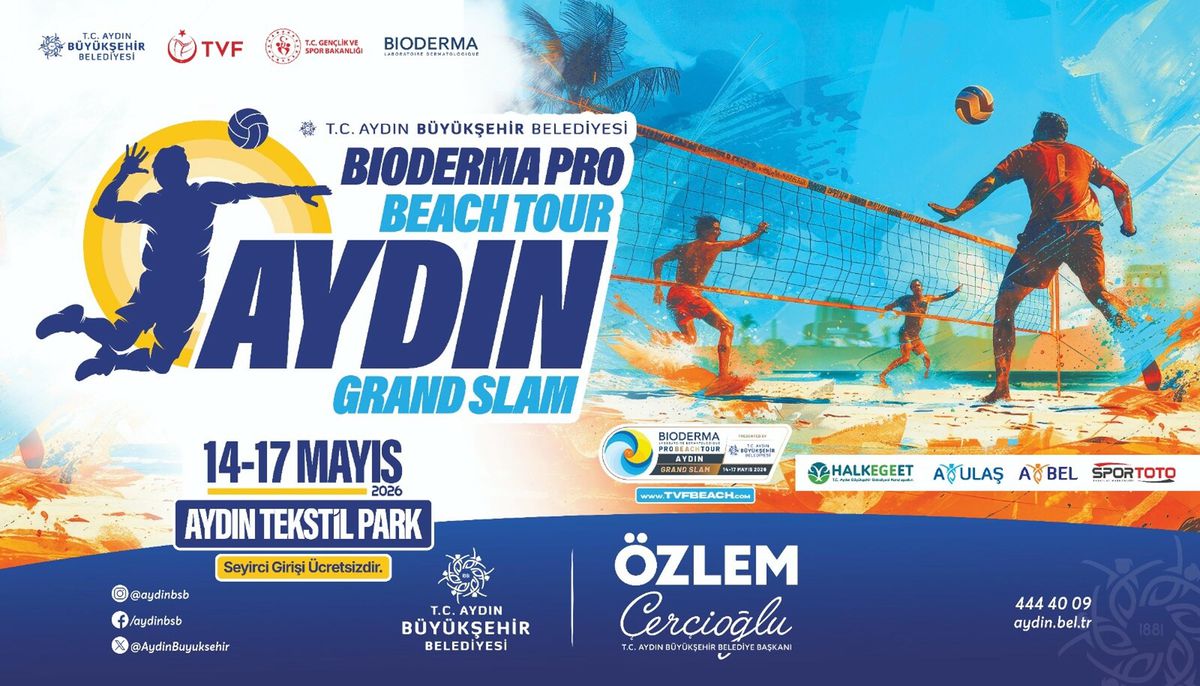 Plaj voleybolu heyecanı Aydın'da yaşanacak