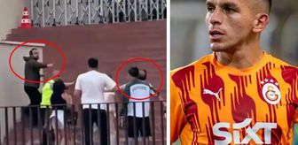 Pusu kurmuş! Torreira'ya saldırı anının görüntüleri ortaya çıktı