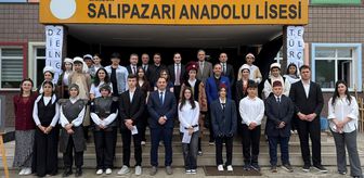 Salıpazarı ilçesinde 'Türkçe'nin elçileri' programı düzenlendi