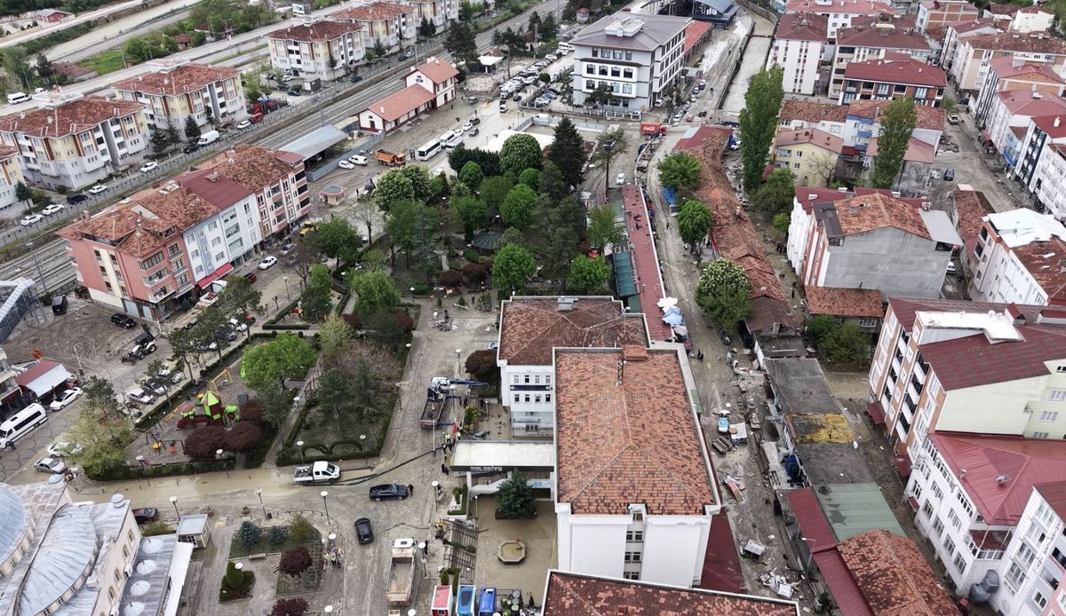 Samsun'da selin neden olduğu hasarının boyutu gün aydınlanınca ortaya çıktı