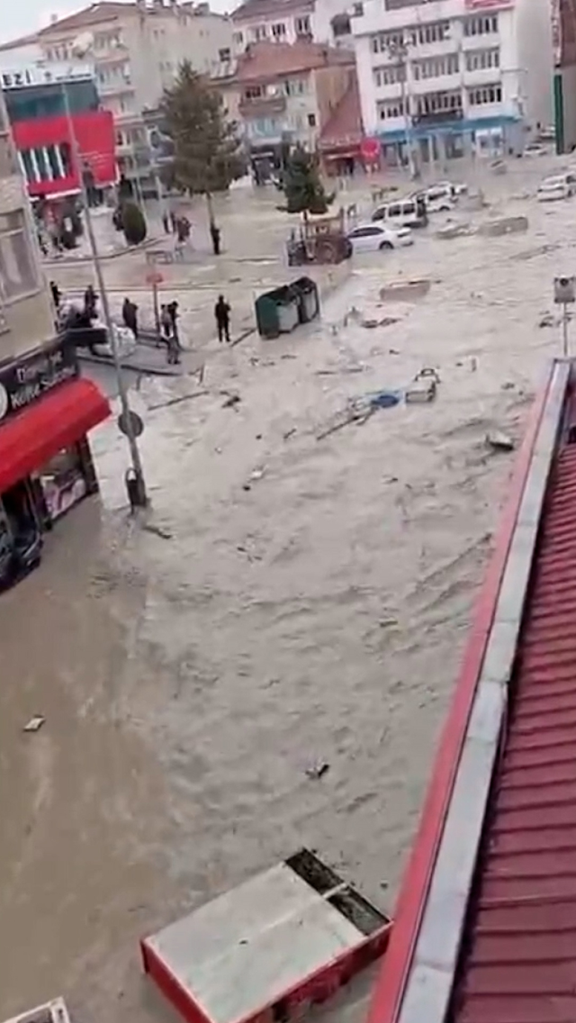 Impact of flood waters