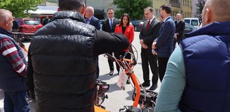TİKA'dan Kosovalı çiftçilere tarım makinesi desteği