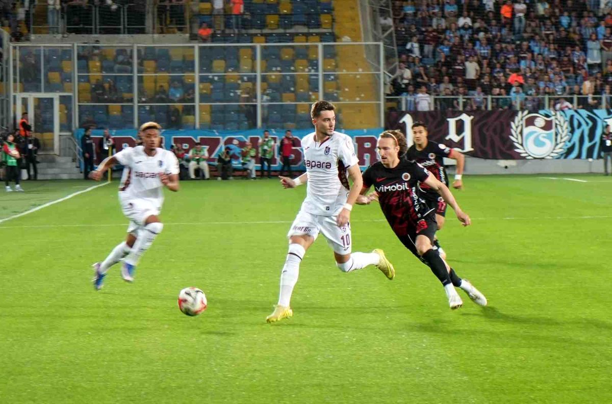Kupada yarı final: Gençlerbirliği - Trabzonspor 0-0