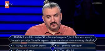 1996'da üretimi durdurulan 'kloroflorokarbon gazları', bu önlem alınmasaydı hangisini yok edip Dünya'da yaşamın büyük oranda yok olmasına sebep olacak